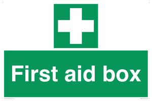 first aid box